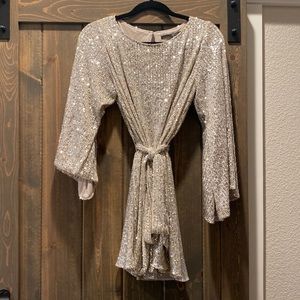 Sequin cocktail dress size 8